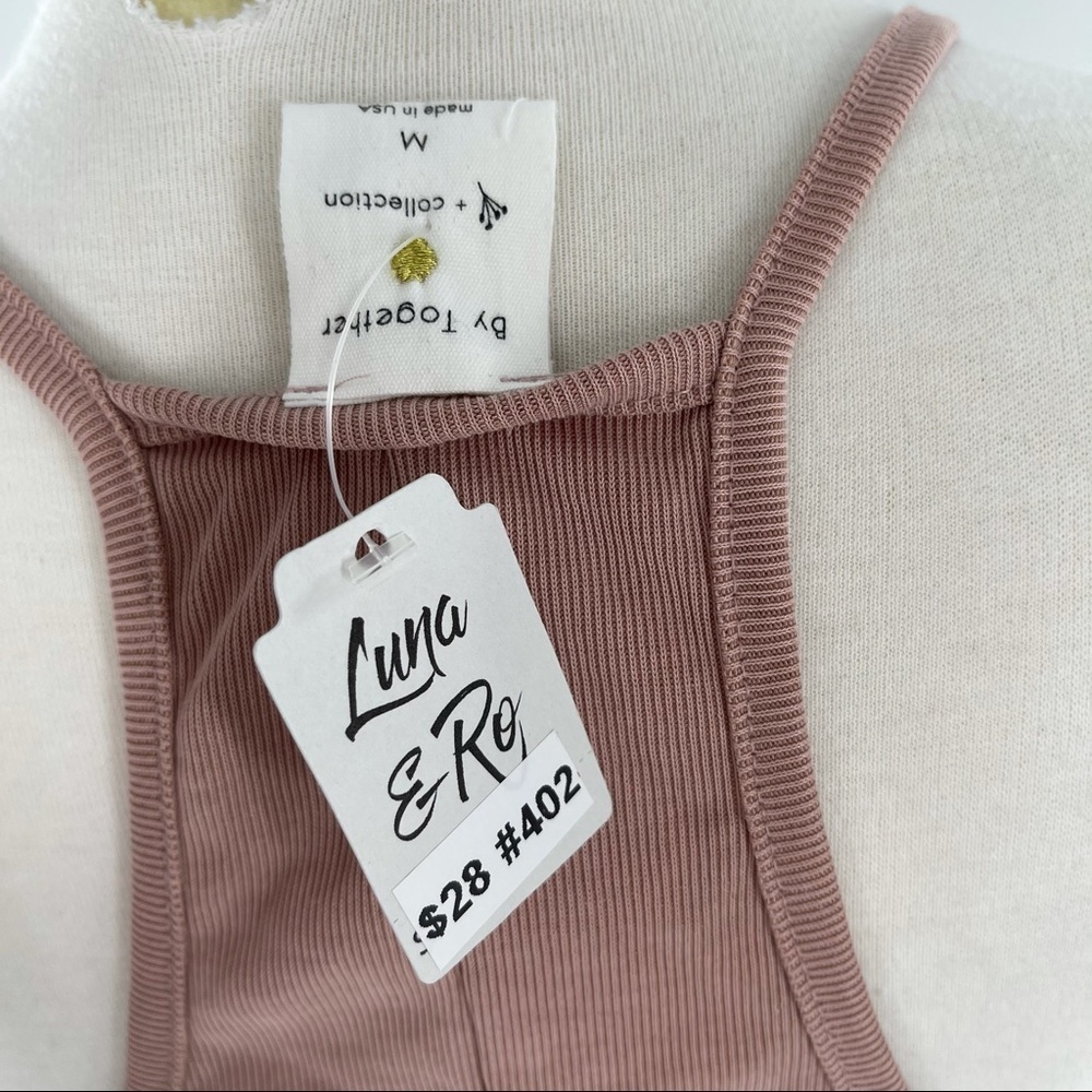 Light Pink Midi Racerback Dress - Picture 4 of 5